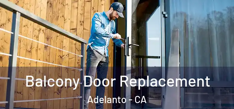  Balcony Door Replacement Adelanto - CA